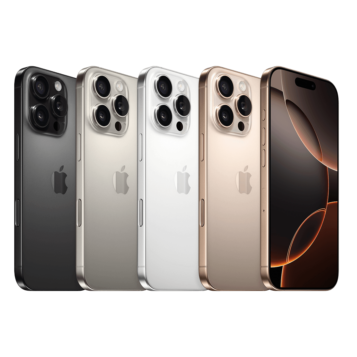 Refurbished iPhone 16 Pro Dual 5G 128GB Grade B Natural Titanium - 3