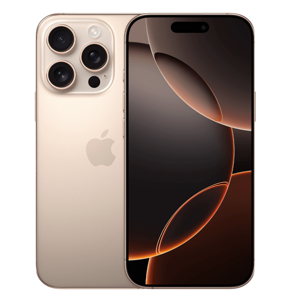 Refurbished iPhone 16 Pro Dual 5G 128GB Grade B Desert Titanium