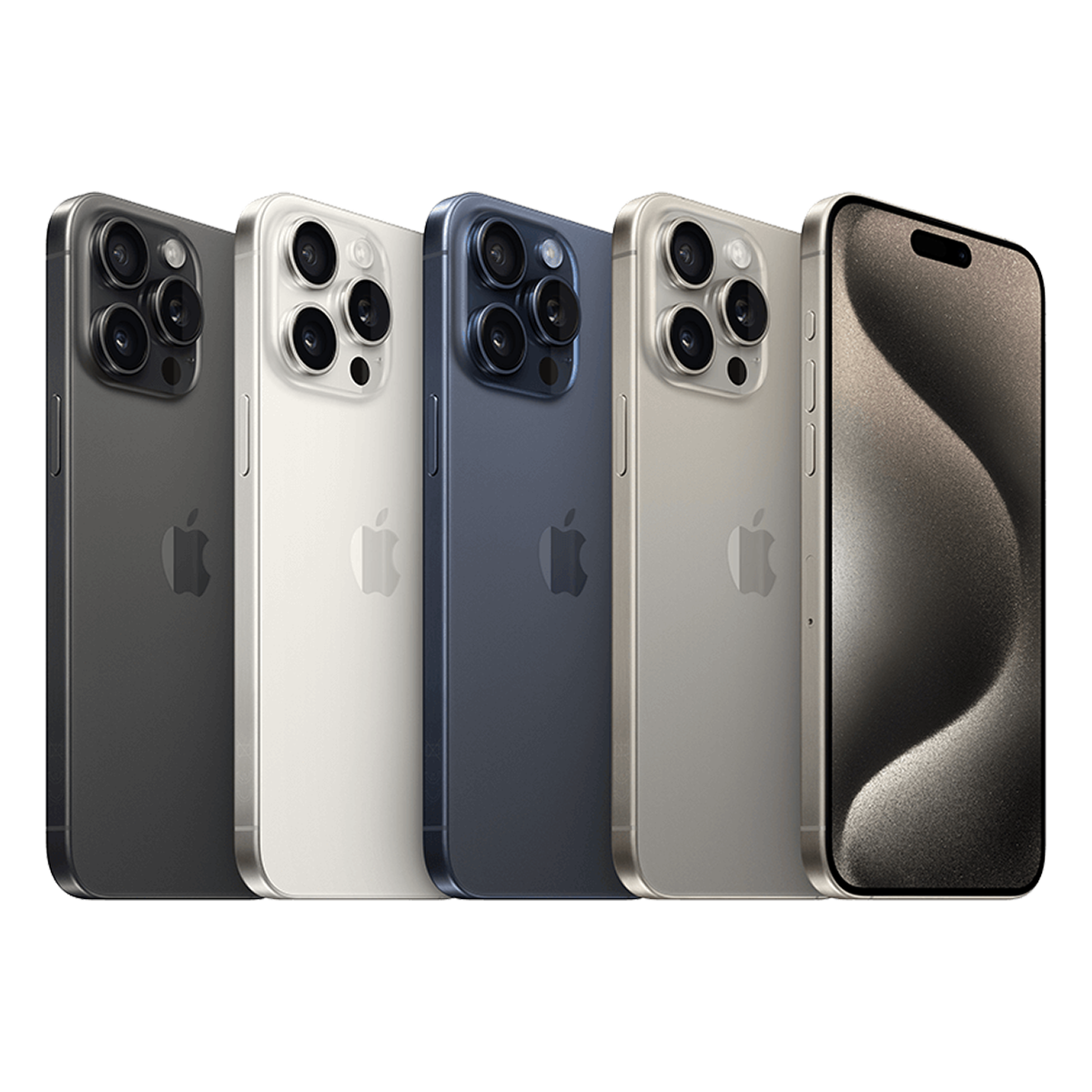 Refurbished iPhone 15 Pro Max Dual 5G 256GB Grade B Natural Titanium - 5