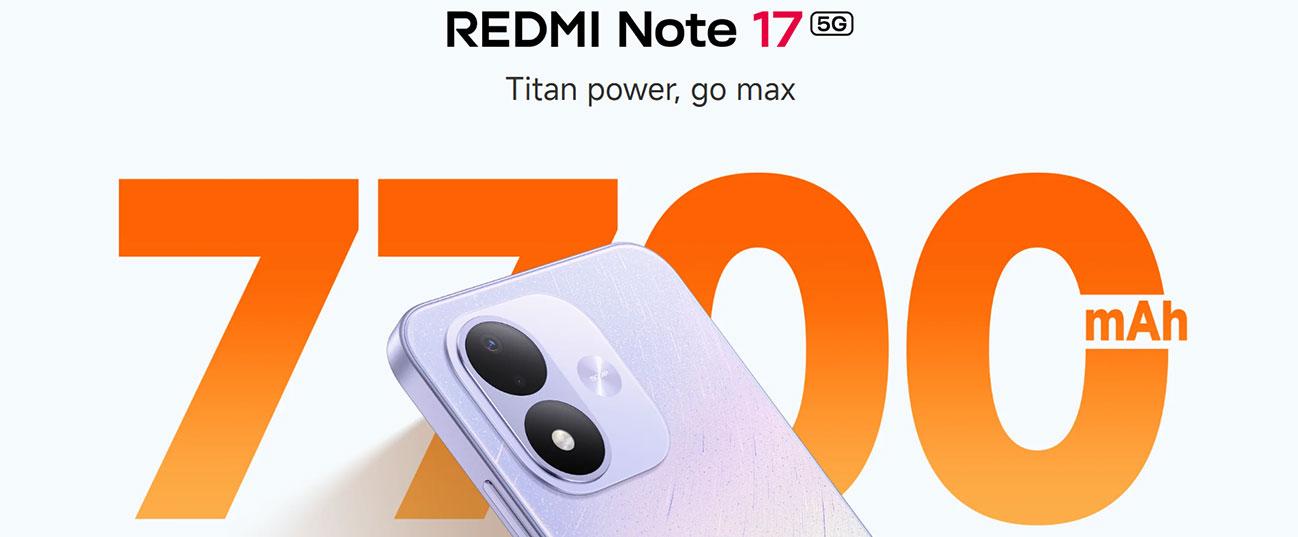 XIAOMI Redmi Note 17 Smartphone