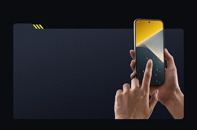 POCO X8 Dual 5G Wet Touch Technology 2.0