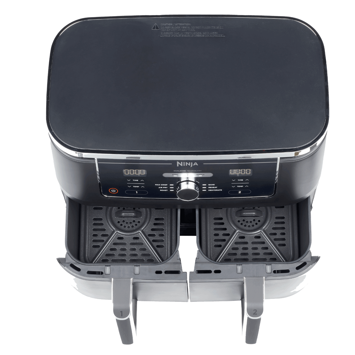 NINJA AF400EU Foodi Max Dual Φριτέζα Αέρος 9.5Lt Μαύρο - 4