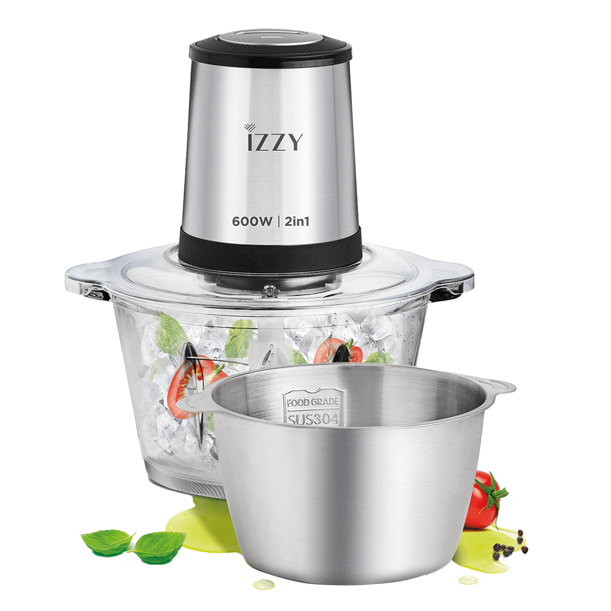 IZZY IZ-6904 Πολυκόπτης Multi 2 in 1 600W