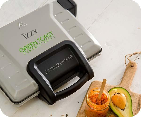 ΙZZY Green Toast XL Τοστιέρα Γκριλιέρα​