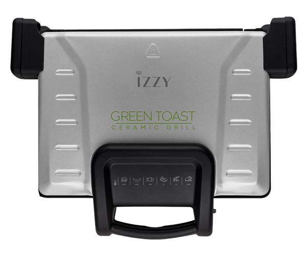 Izzy Green Toast XL Τοστιέρα Γκριλιέρα