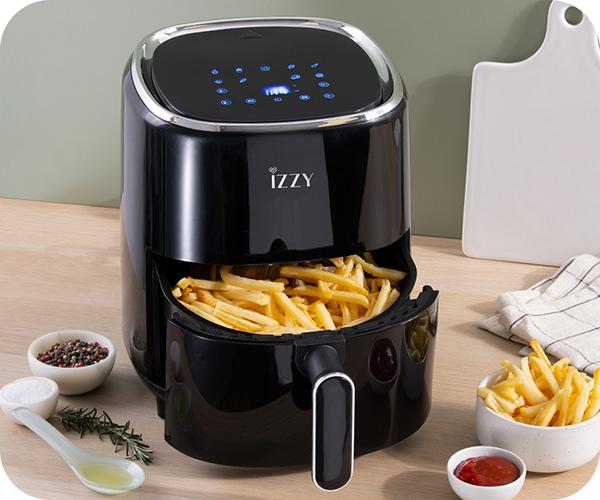IZZY IZ-8213 Digital Compact Φριτέζα Αέρος 4.5Lt