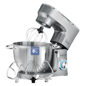 IZZY IZ-1503 New Grey Κουζινομηχανή 8Lt  Ασημί