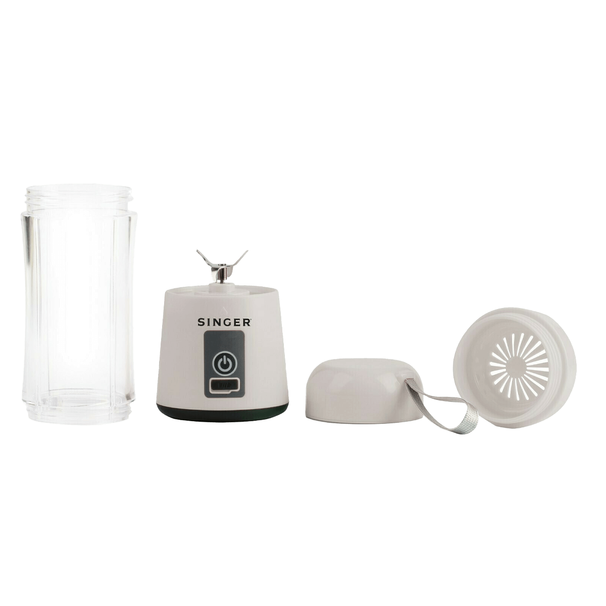 SINGER PB 138WH Φορητό Μπλέντερ 100W Λευκό - 3