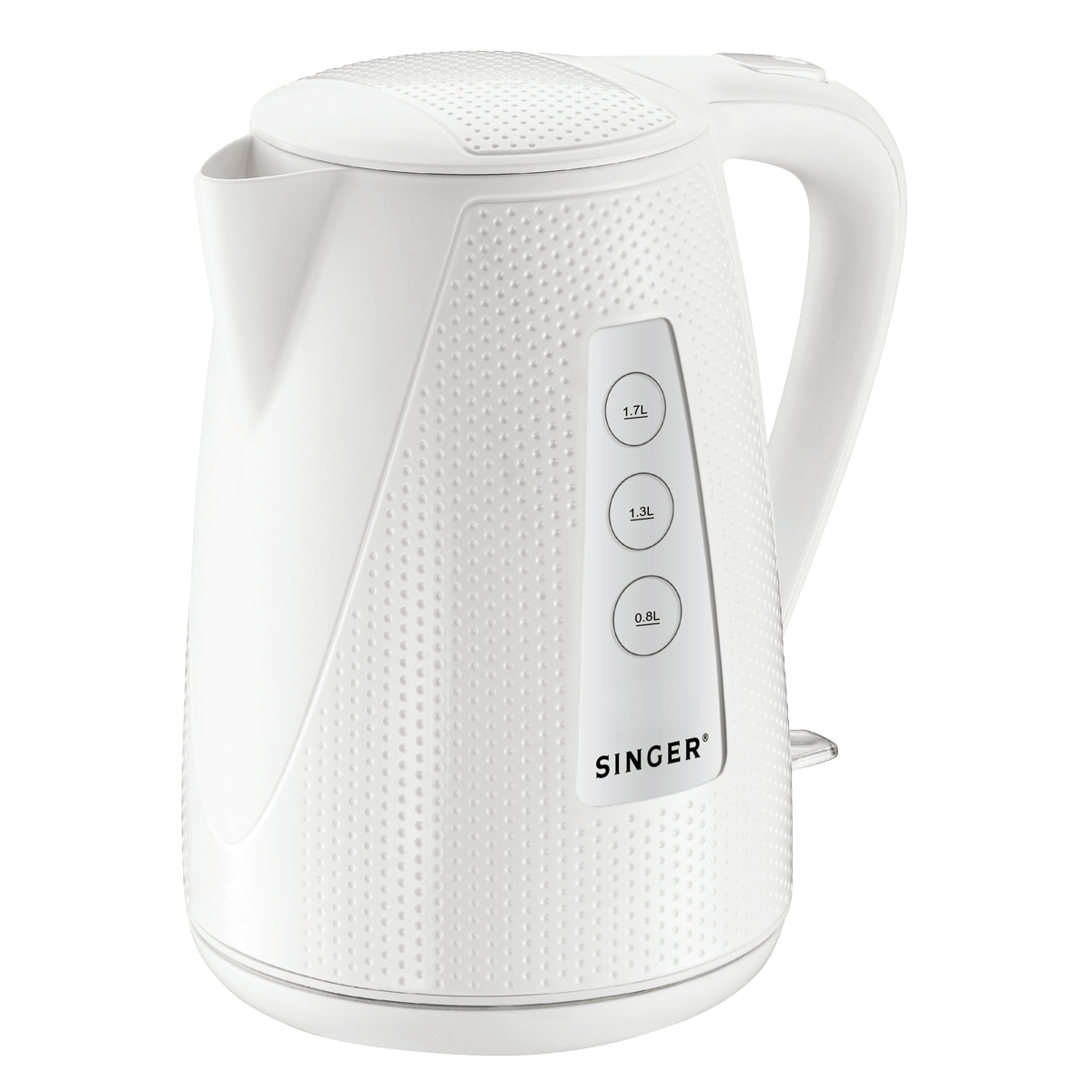SINGER SWK-WH800DOTS Βραστήρας 1.7Lt Λευκό