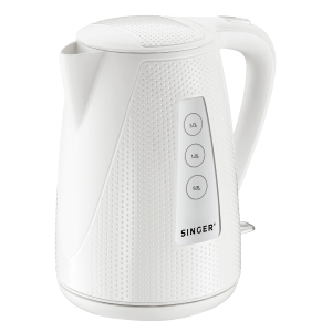 SINGER SWK-WH800DOTS Βραστήρας 1.7Lt Λευκό