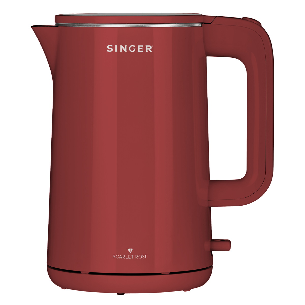 SINGER WK-15050 SCR Scarlet Rose Βραστήρας 1.5Lt Κόκκινο