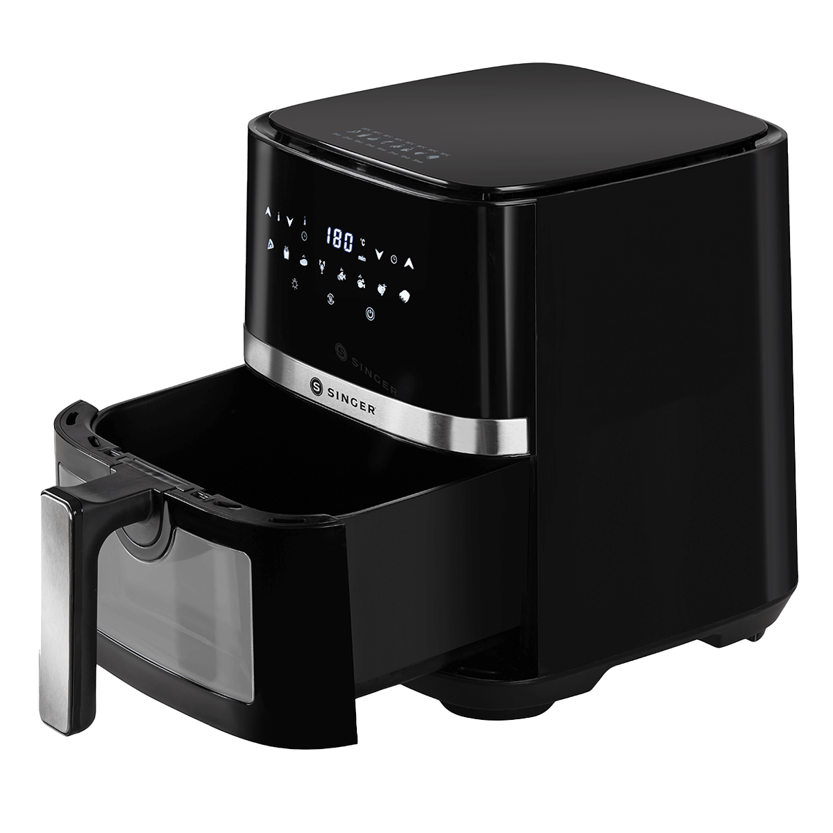 SINGER AF4610 Vita Cook Φριτέζα Αέρος 5lt Μαύρο - 3