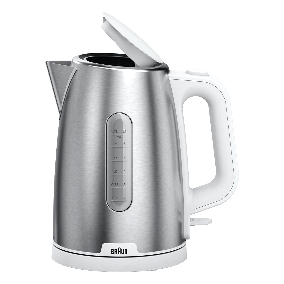 BRAUN WK 1500WH Βραστήρας 1.7Lt Ασημί