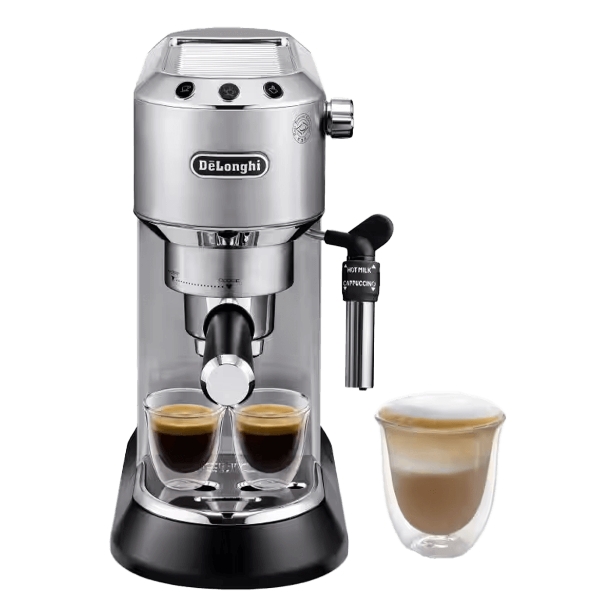 DELONGHI EC685.M Dedica Style Μηχανή Espresso 1300W Ασημί - 2