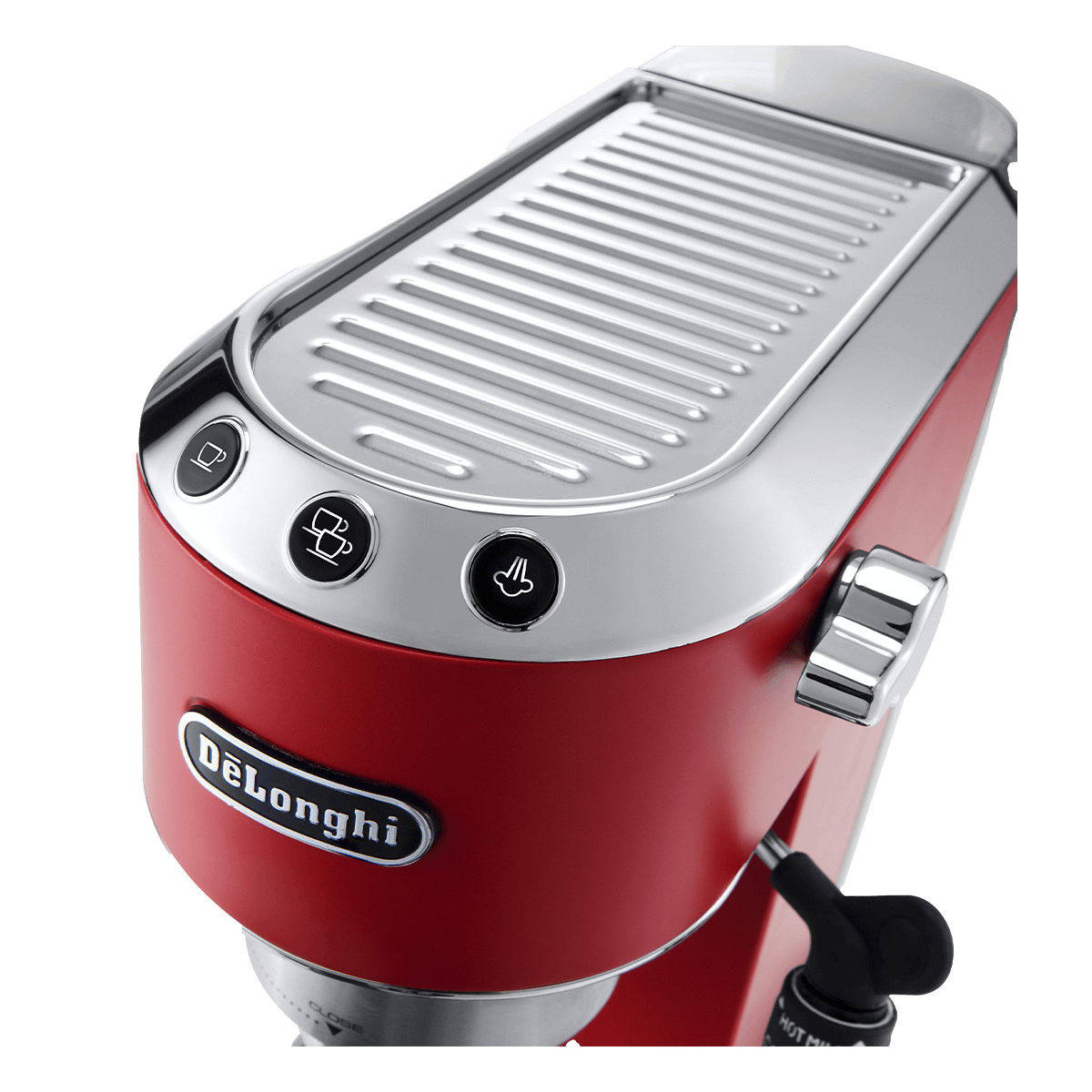 DELONGHI EC685.R Dedica Style Μηχανή Espresso 1300W Κόκκινο - 2