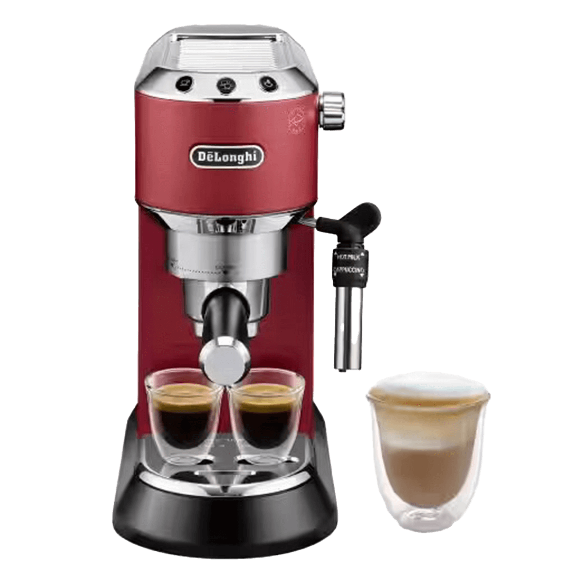 DELONGHI EC685.R Dedica Style Μηχανή Espresso 1300W Κόκκινο - 3