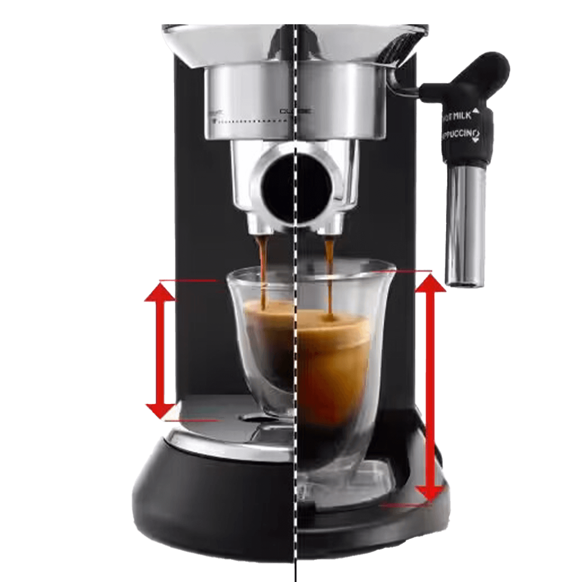 DELONGHI EC685.BK Dedica Style Μηχανή Espresso 1300W Μαύρο - 3