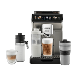 DELONGHI ECAM450.86.T Eletta Explore Αυτόματη Μηχανή Espresso 1450W Ασημί
