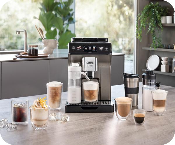 DELONGHI ECAM450.86.T Eletta Explore Espresso lattecrema