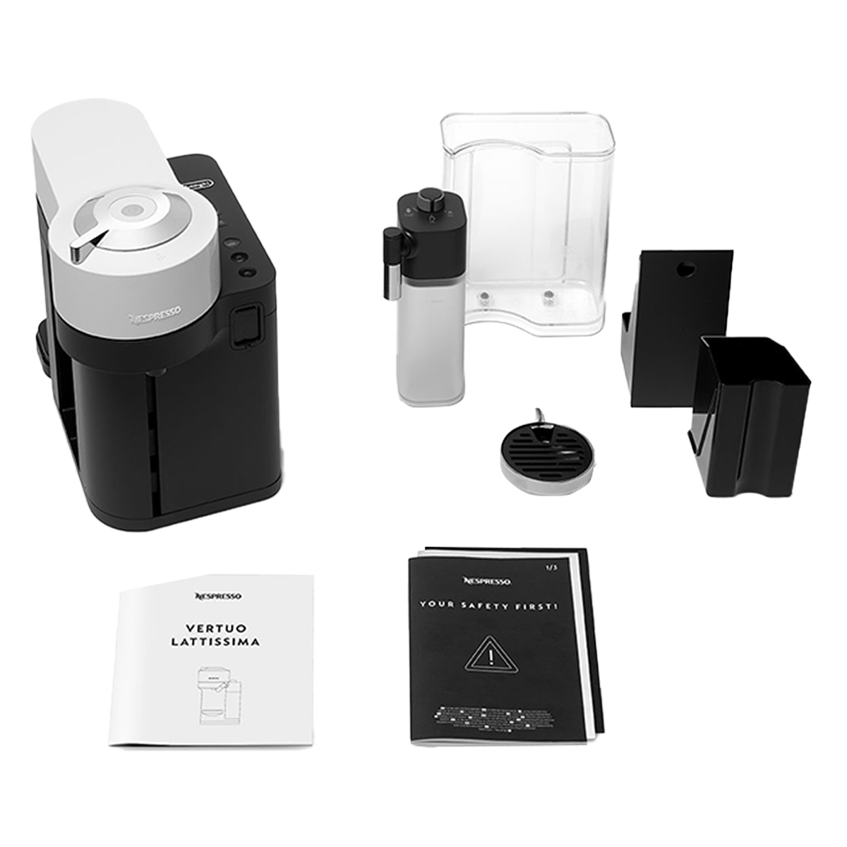 DELONGHI ENV300.W Μηχανή Καφέ Nespresso Vertuo Lattissima White - 5