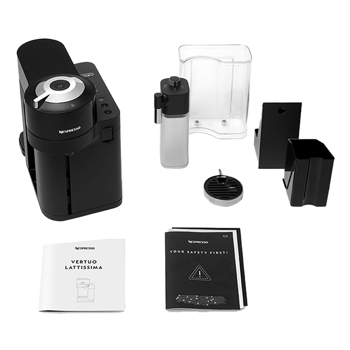 DELONGHI ENV300.B Μηχανή Καφέ Nespresso Vertuo Lattisima Black - 5