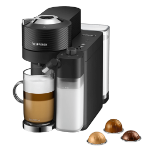 DELONGHI ENV300.B Μηχανή Καφέ Nespresso Vertuo Lattisima Black