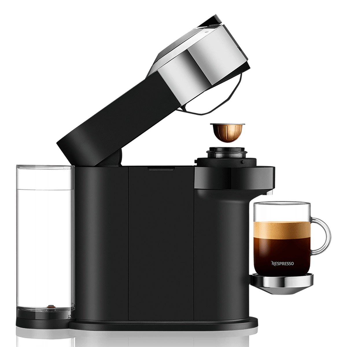 DELONGHI ENV120.C Μηχανή Καφέ Nespresso Vertuo Next Deluxe Pure Chrome - 3