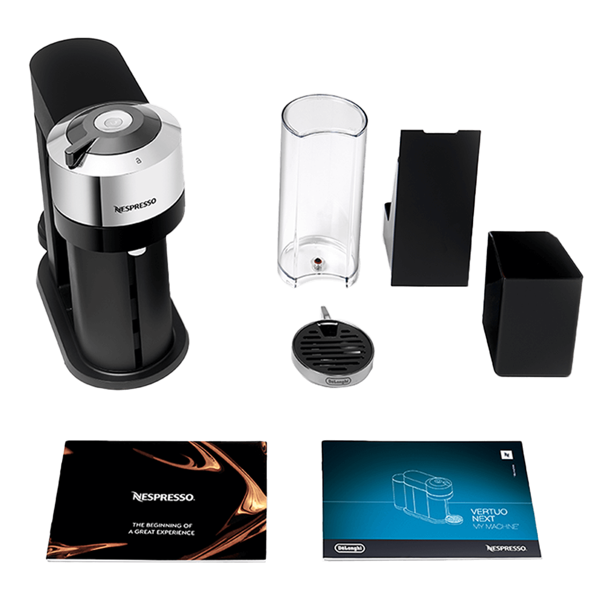 DELONGHI ENV120.C Μηχανή Καφέ Nespresso Vertuo Next Deluxe Pure Chrome - 5