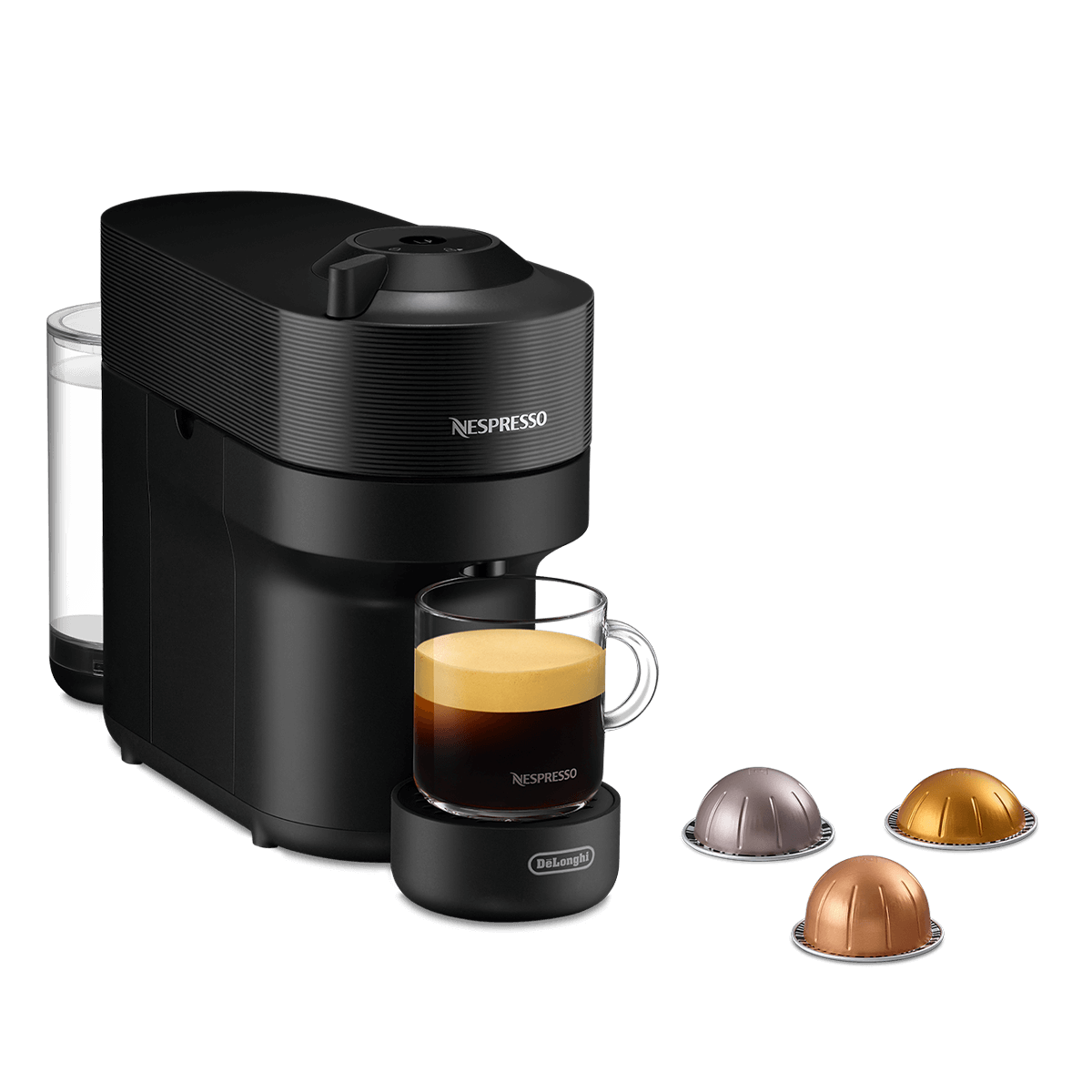 DELONGHI ENV90.B Μηχανή Καφέ Nespresso Vertuo Pop Liquorice Black