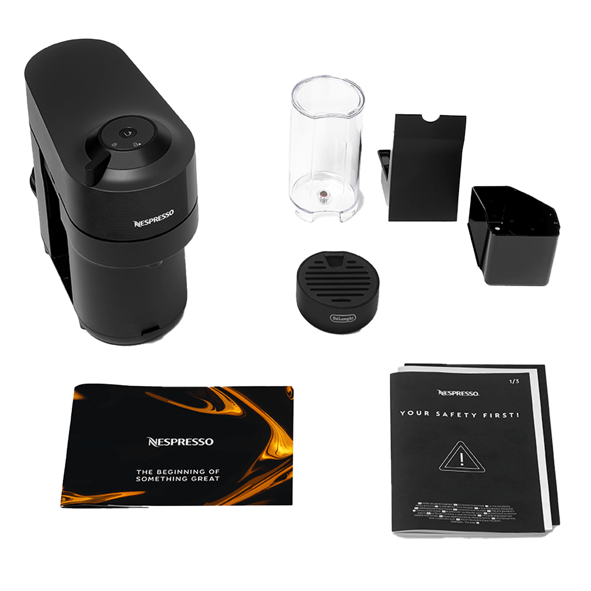 DELONGHI ENV90.B Μηχανή Καφέ Nespresso Vertuo Pop Liquorice Black - 5