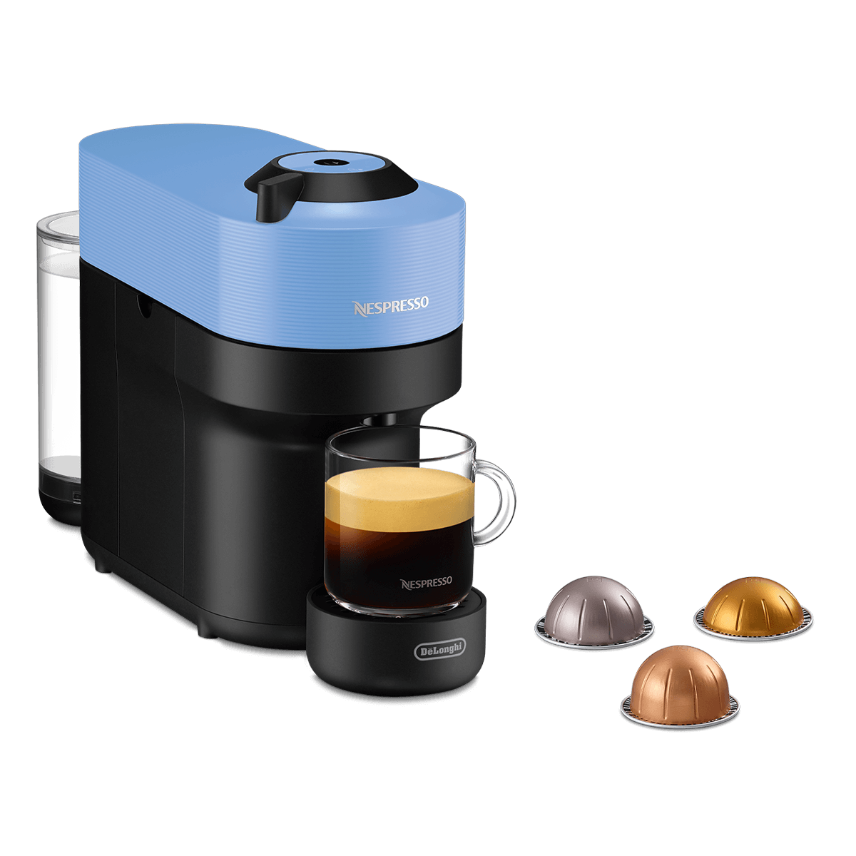 DELONGHI ENV90.A Μηχανή Καφέ Nespresso Vertuo Pop Pacific Blue