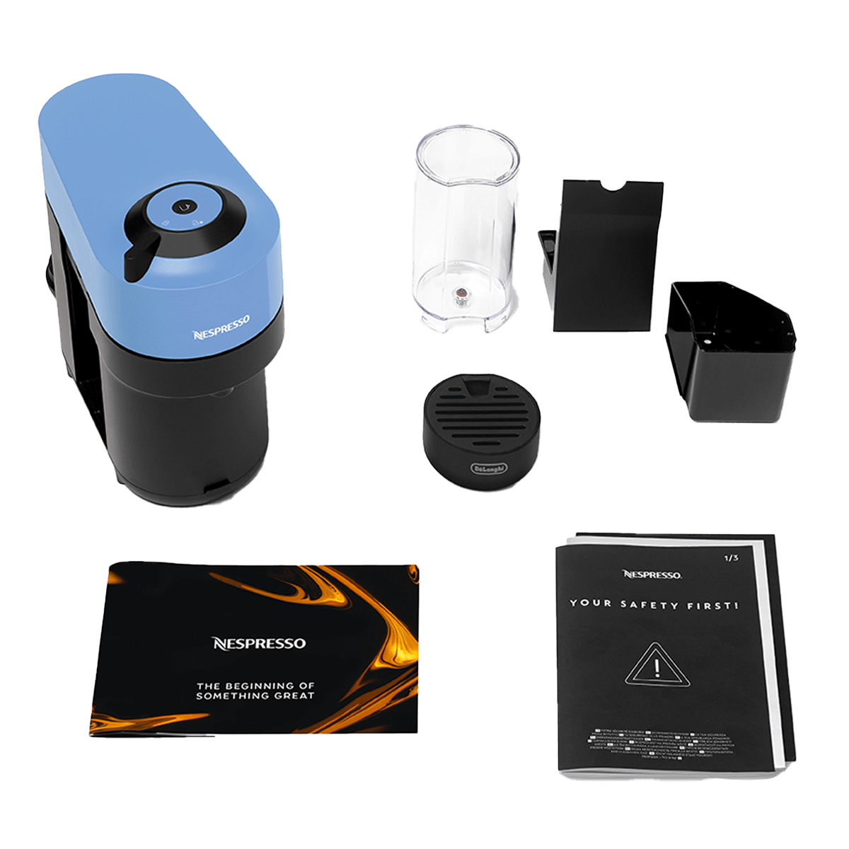 DELONGHI ENV90.A Μηχανή Καφέ Nespresso Vertuo Pop Pacific Blue - 5