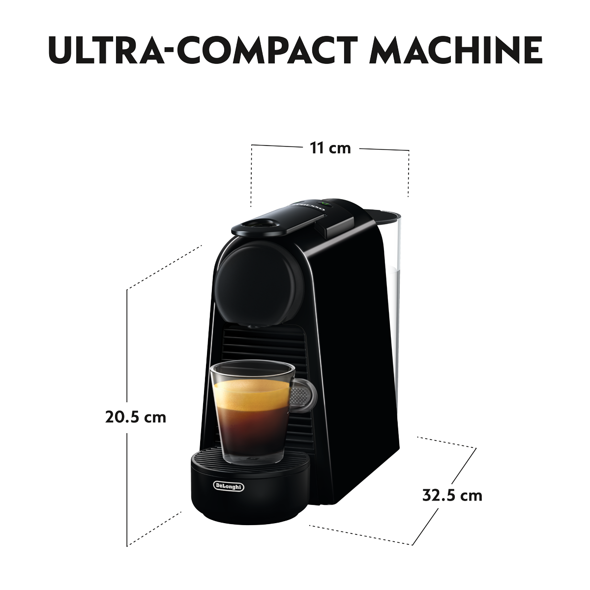 DELONGHI EN85.B Μηχανή Καφέ Nespresso Original Essenza Mini Black - 6