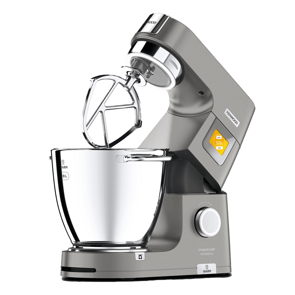 KENWOOD KWL90.124SI Titanium Chef Patissier Κουζινομηχανή Ασημί