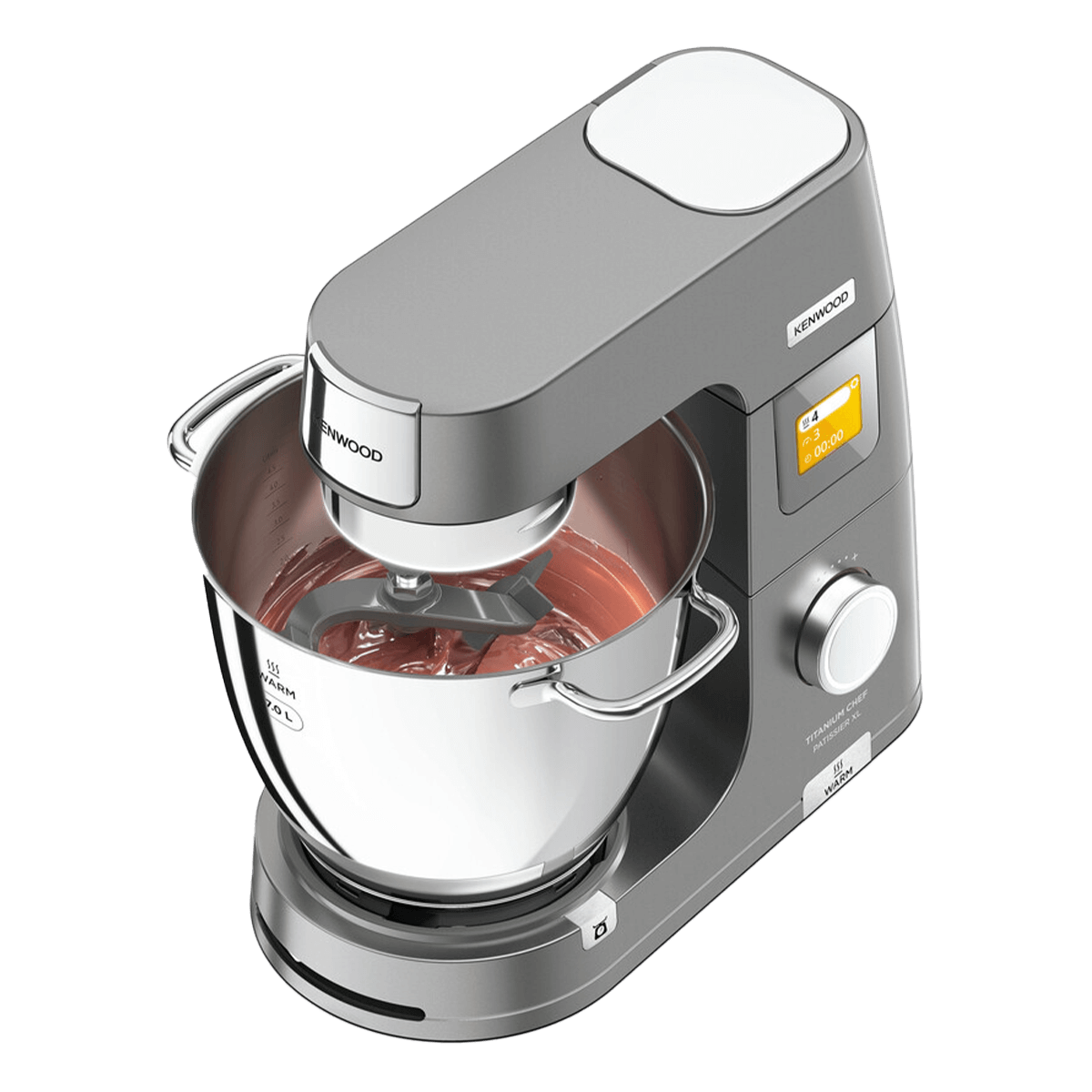KENWOOD KWL90.124SI Titanium Chef Patissier Κουζινομηχανή Ασημί - 3