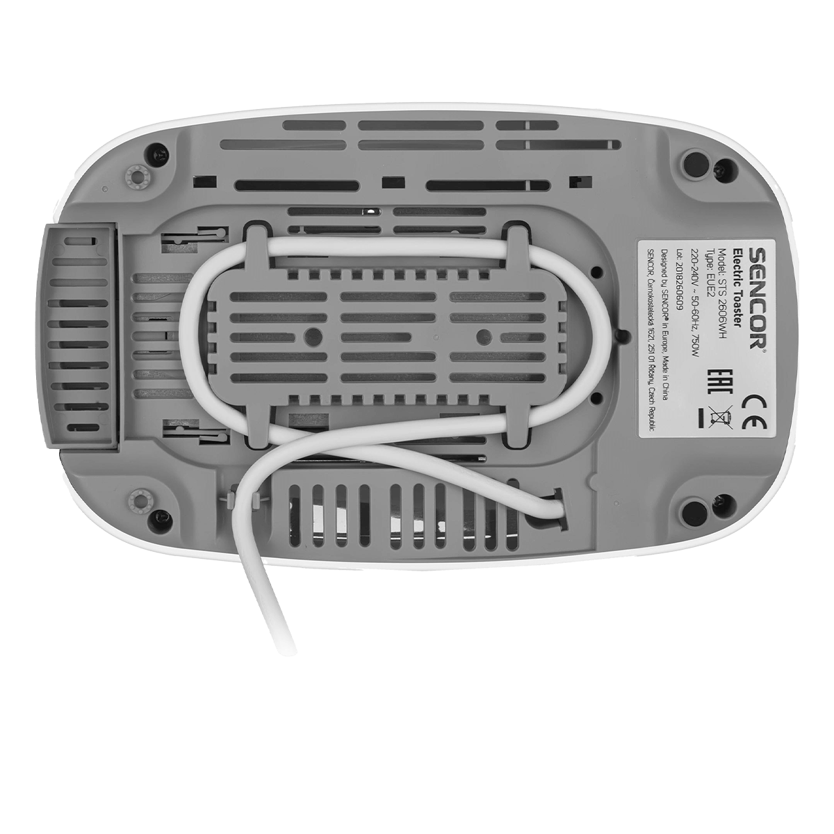 SENCOR STS 2606WH Φρυγανιέρα 750W Λευκό - 4