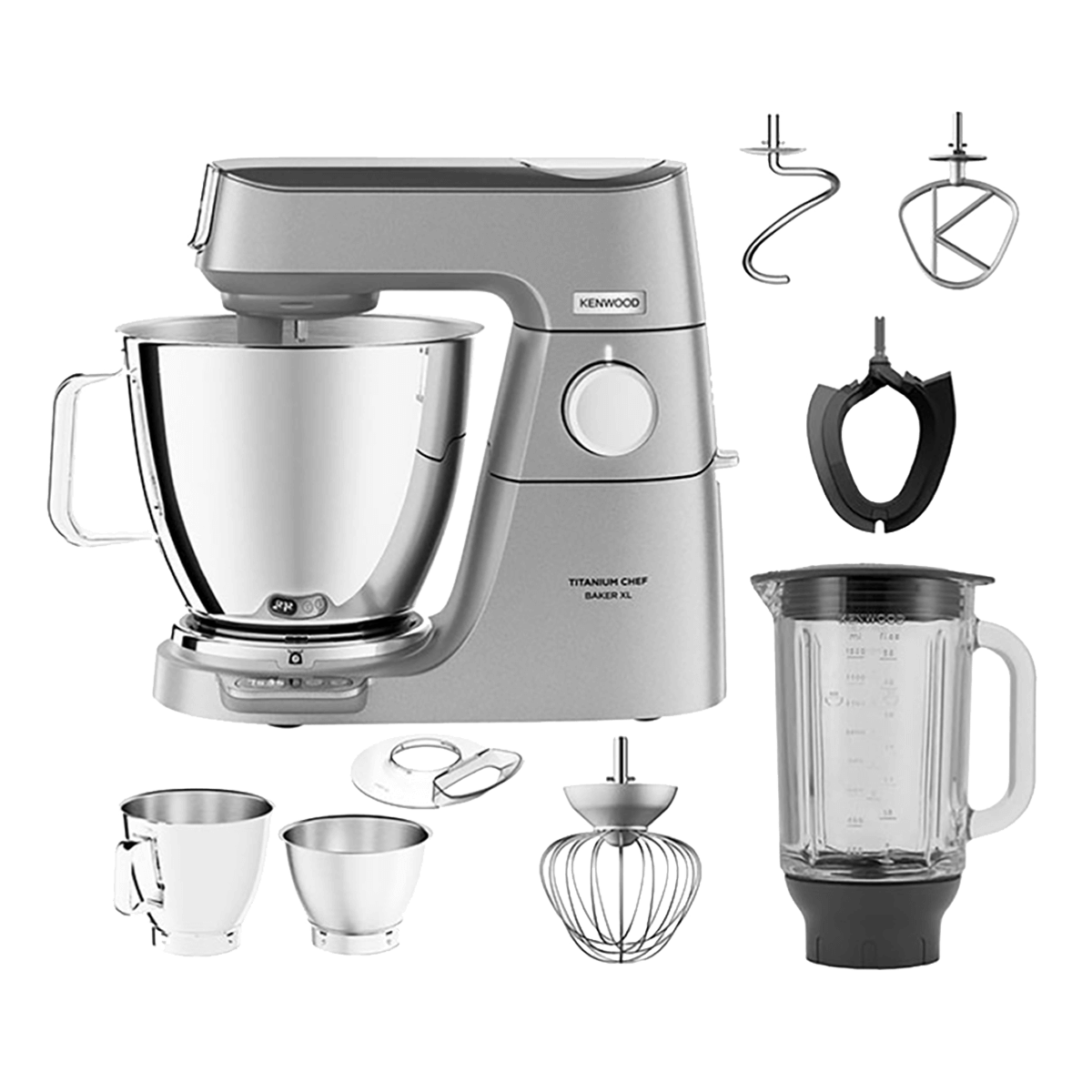 KENWOOD KVL85.124SI Titanium Chef Baker XL Κουζινομηχανή Ασημί - 2