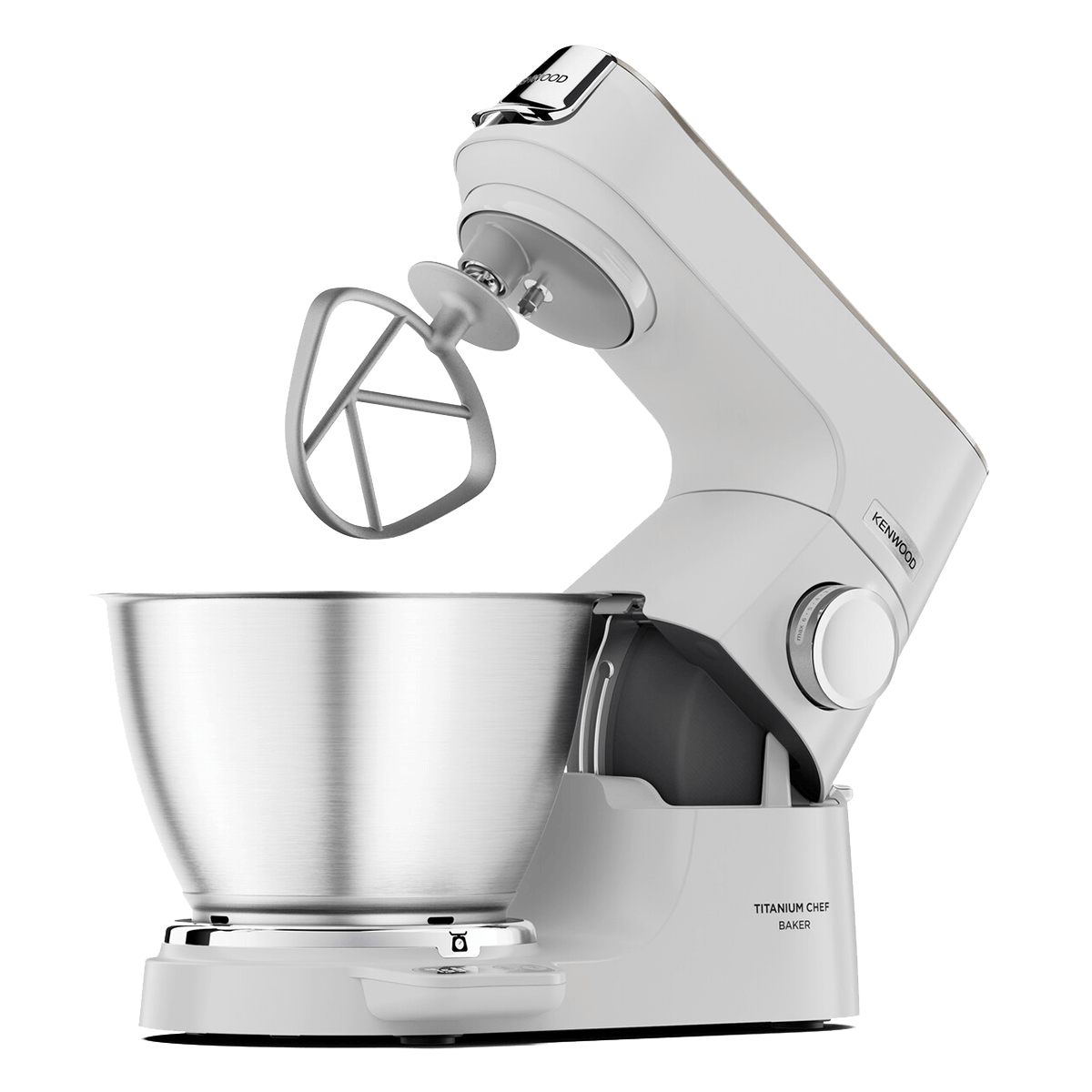 KENWOOD KVC65.001WH Chef Baker Titanium Κουζινομηχανή Ασημί - 2