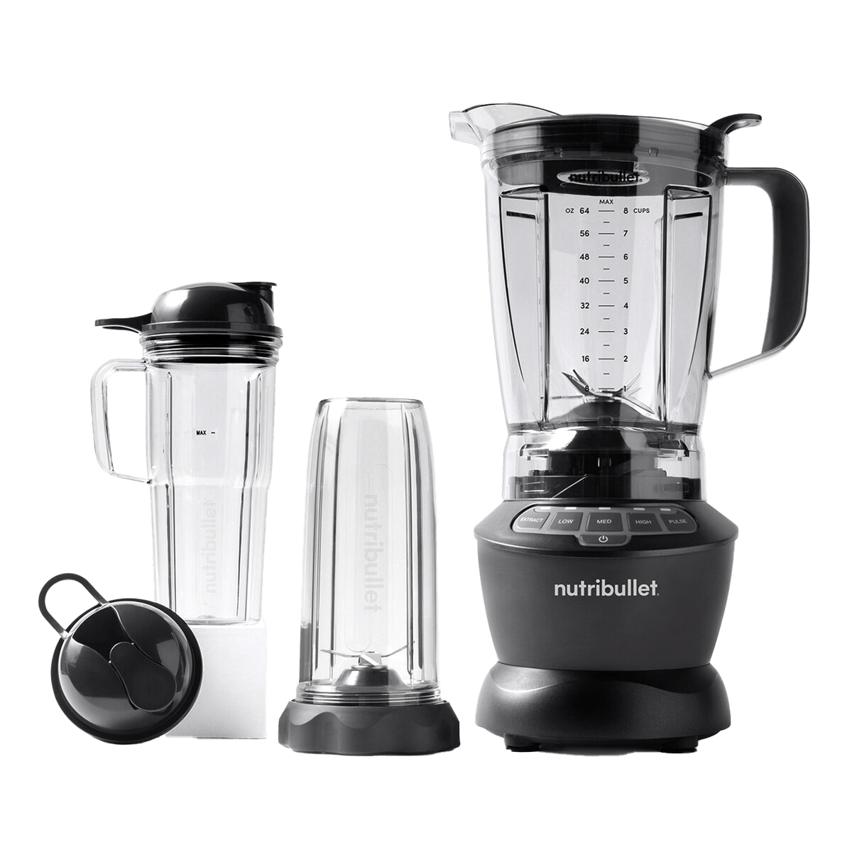 NUTRIBULLET NBF500DG Combo Μπλέντερ Μαύρο - 2