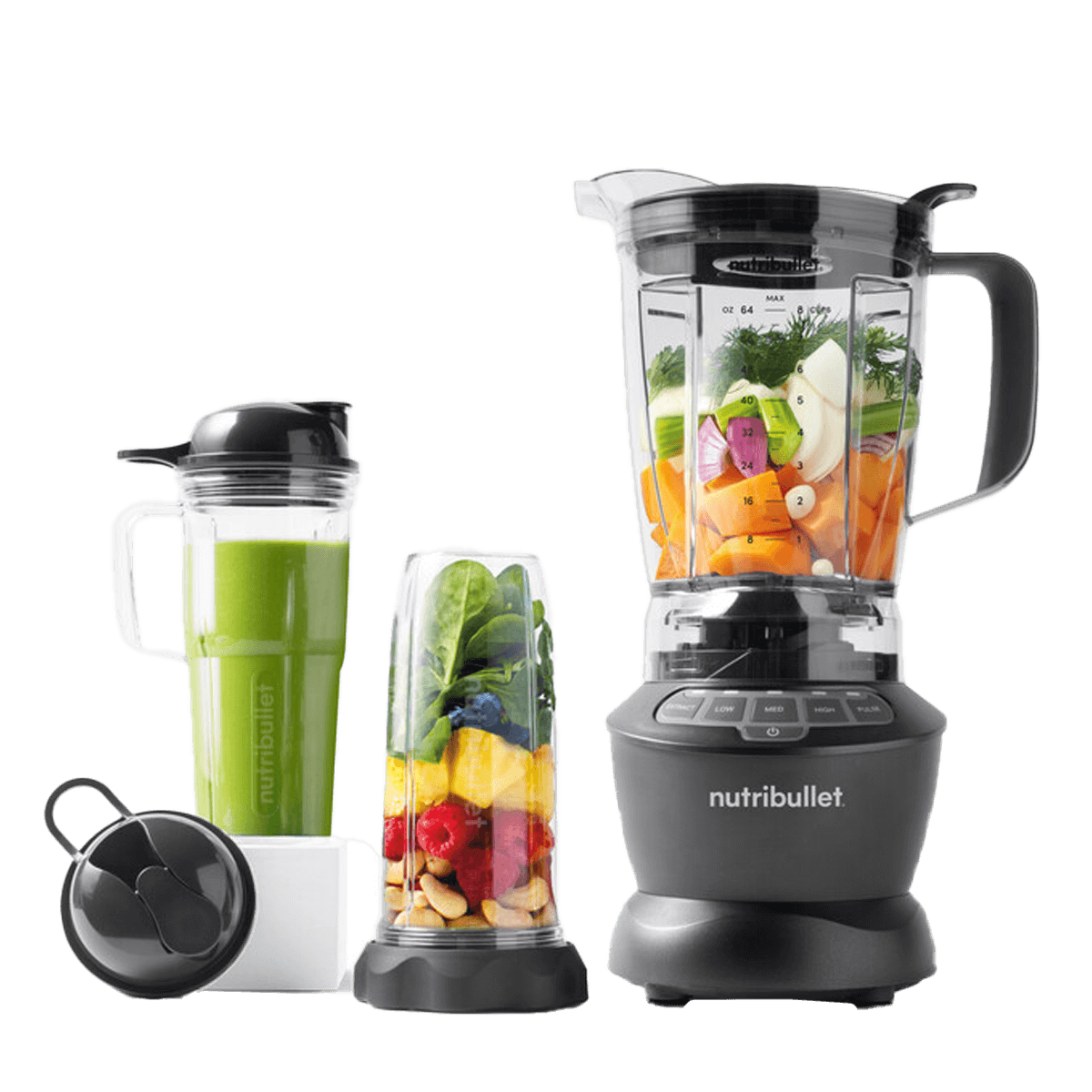 NUTRIBULLET NBF500DG Combo Μπλέντερ Μαύρο - 3