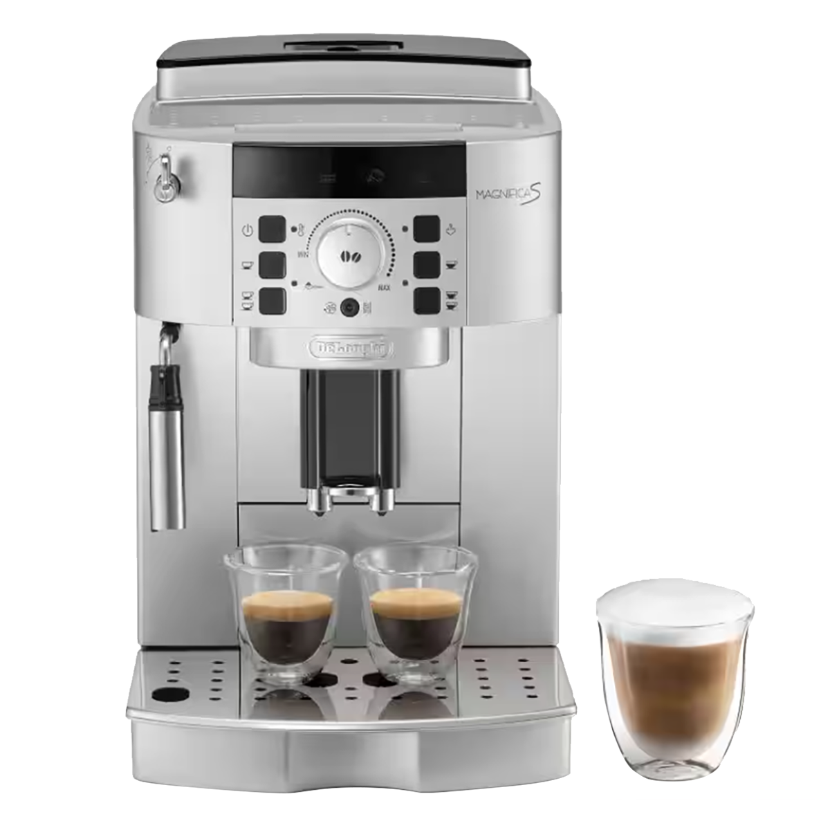 DELONGHI ECAM22.110.SB Magnifica S Αυτόματη Μηχανή Espresso 1450W Ασημί