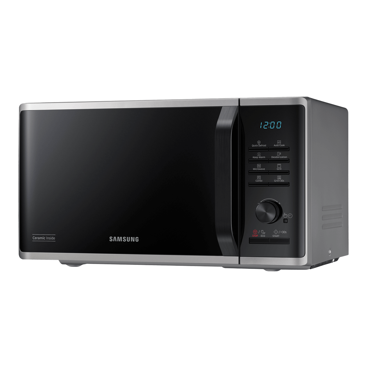 SAMSUNG MG23K3515AS/GC Φούρνος Μικροκυμάτων 23lt Ασημί - 4