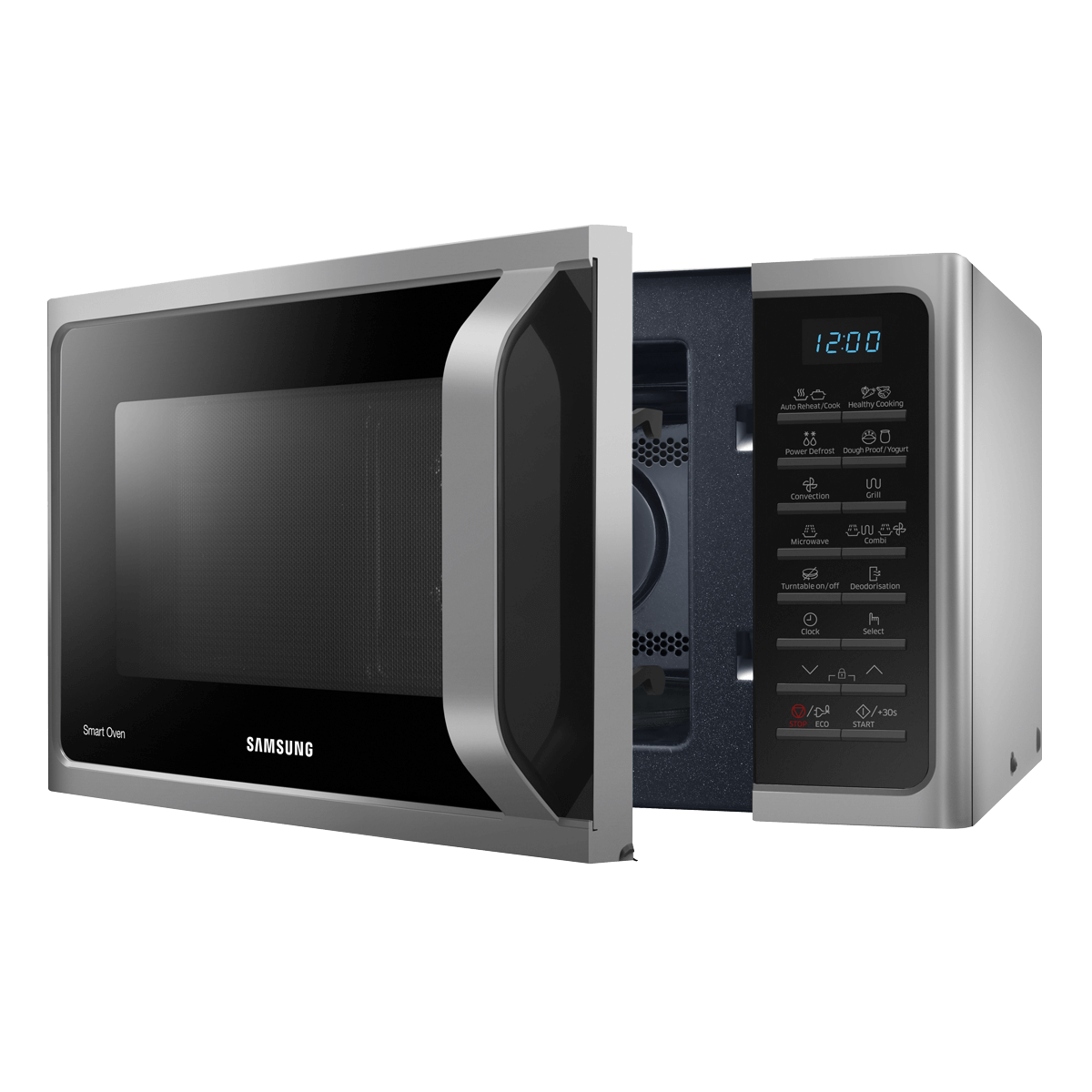 SAMSUNG MC28H5015AS/GC Φούρνος Μικροκυμάτων 28Lt Ασημί - 4