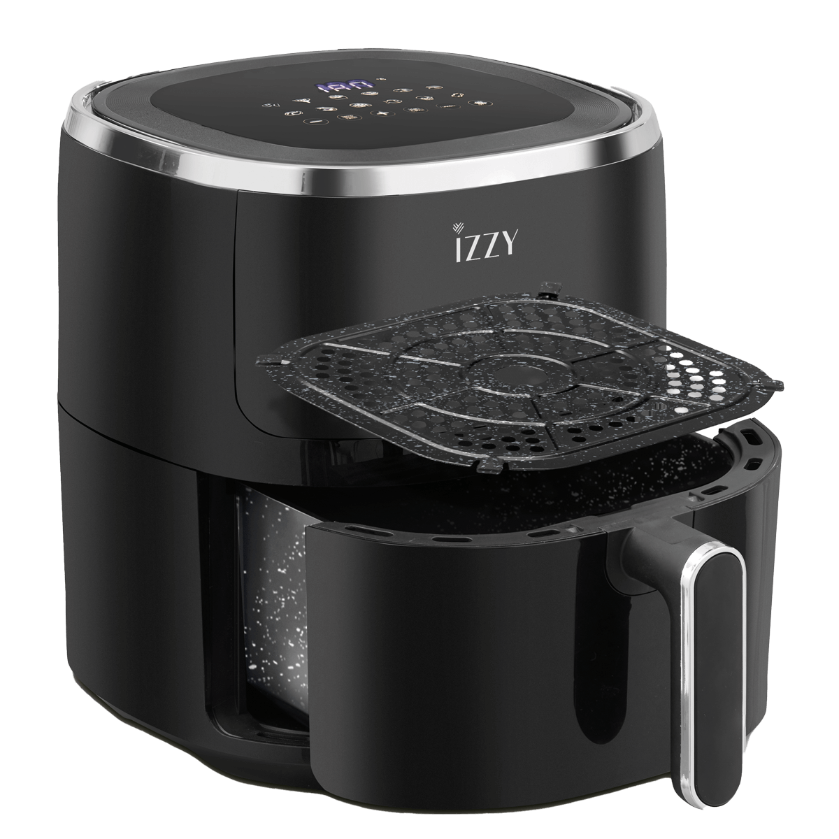 IZZY IZ-8222 Digital Κεραμική Φριτέζα Αέρος 4.5Lt Μαύρο - 3