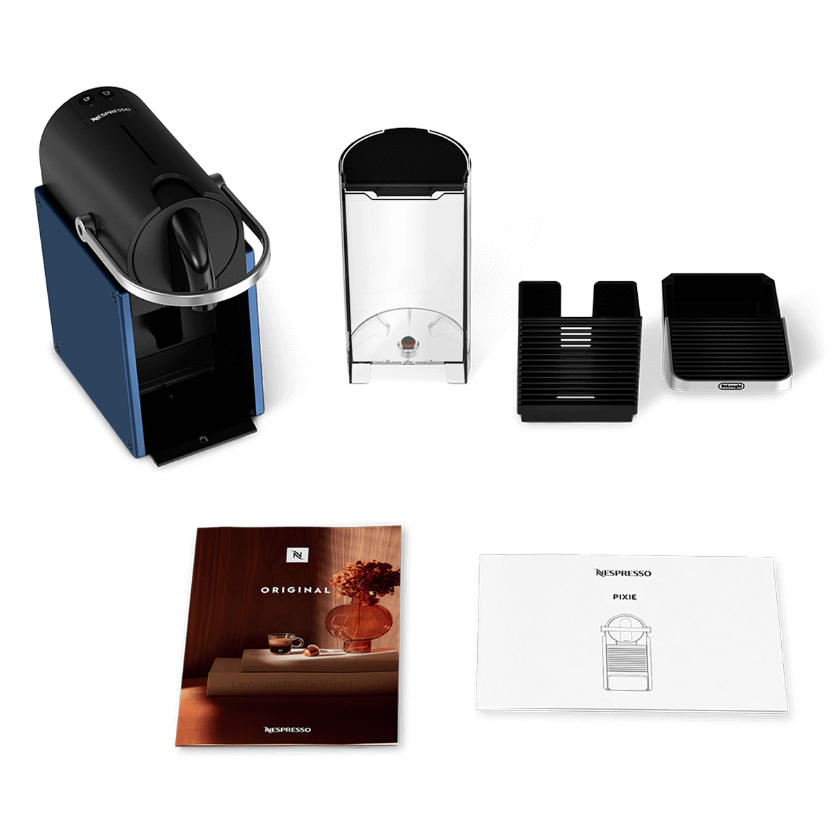 DELONGHI EN127.BL Μηχανή Καφέ Nespresso Original Pixie Blue - 5