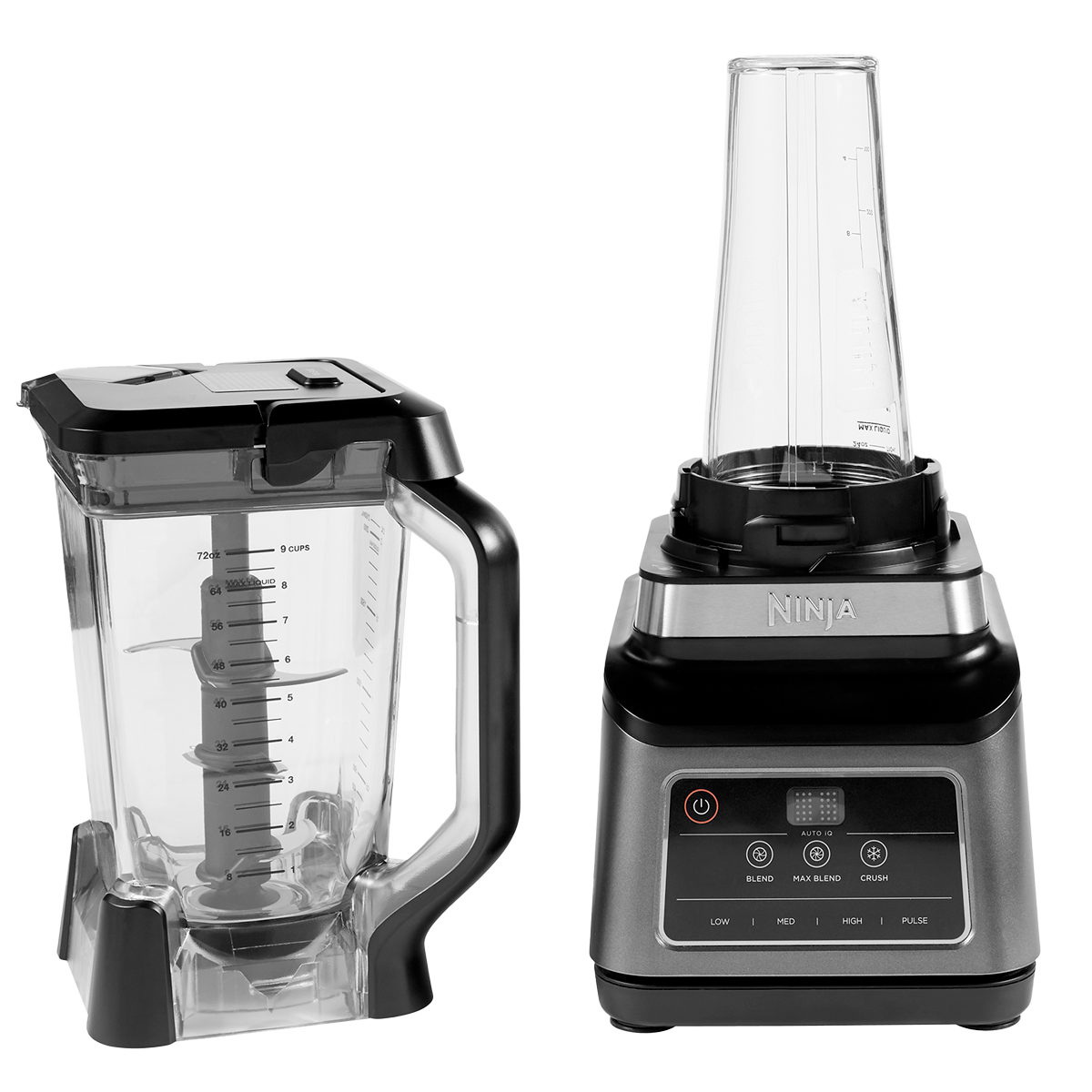 NINJA BN750EU Auto IQ Μπλέντερ 2 σε 1 2.1Lt 1200W Μαύρο - 3