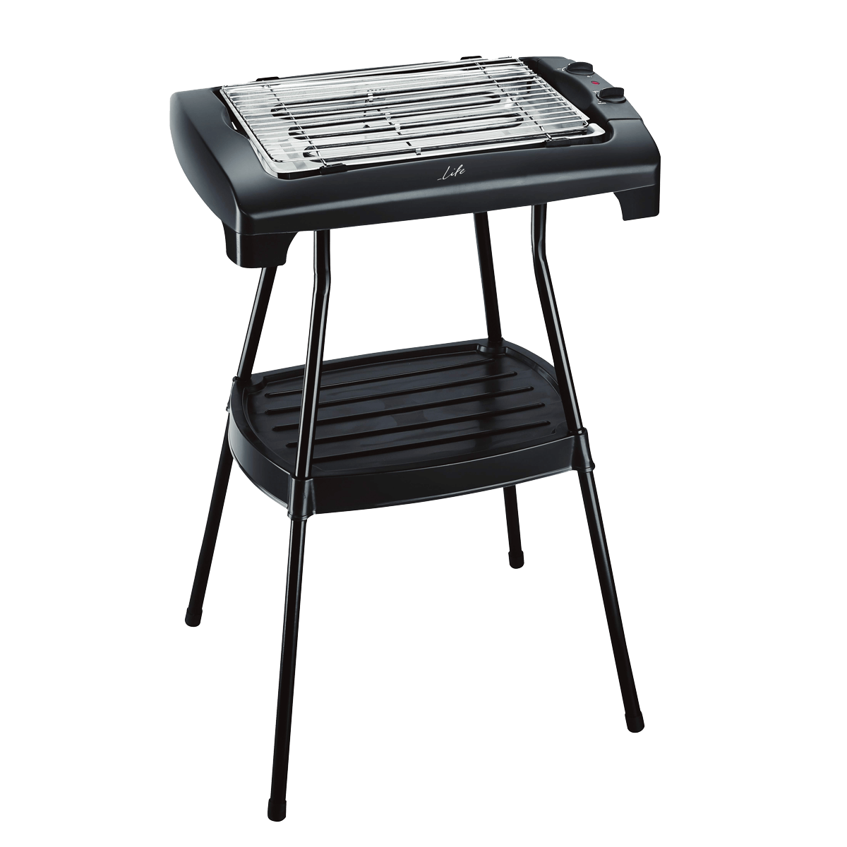 LIFE King Ηλεκτρική Ψησταριά BBQ 2000W Μαύρο