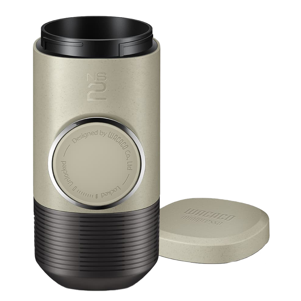 WACACO Minipresso NS2 Φορητή Μηχανή Espresso Χειρός Μπεζ - 2