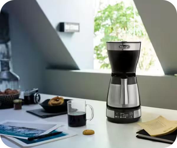 καφετιέρα φίλτρου ICM16731 Delonghi λειτουργία Aroma 