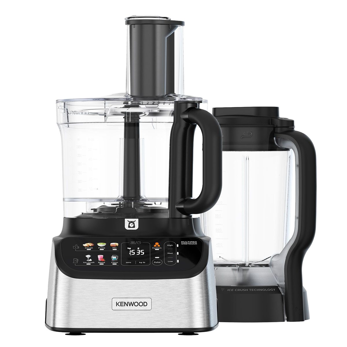 KENWOOD FDM73.850SS Food Procesors MultiPro OneTouch Πολυμίξερ Μαύρο